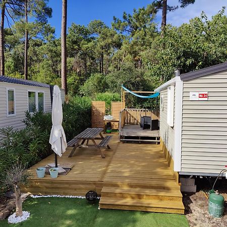 Mobile-Home 6 Personnes Cap Ferret Claouey Esterno foto