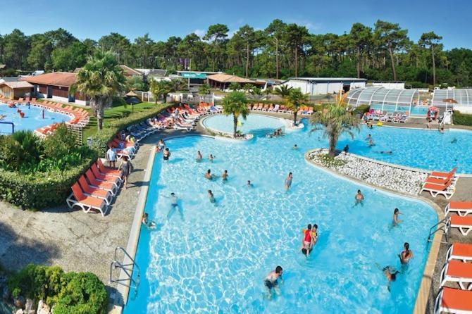 Mobile-Home 6 Personnes Cap Ferret Claouey Esterno foto