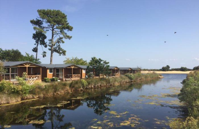 Mobile-Home 6 Personnes Cap Ferret Claouey Esterno foto