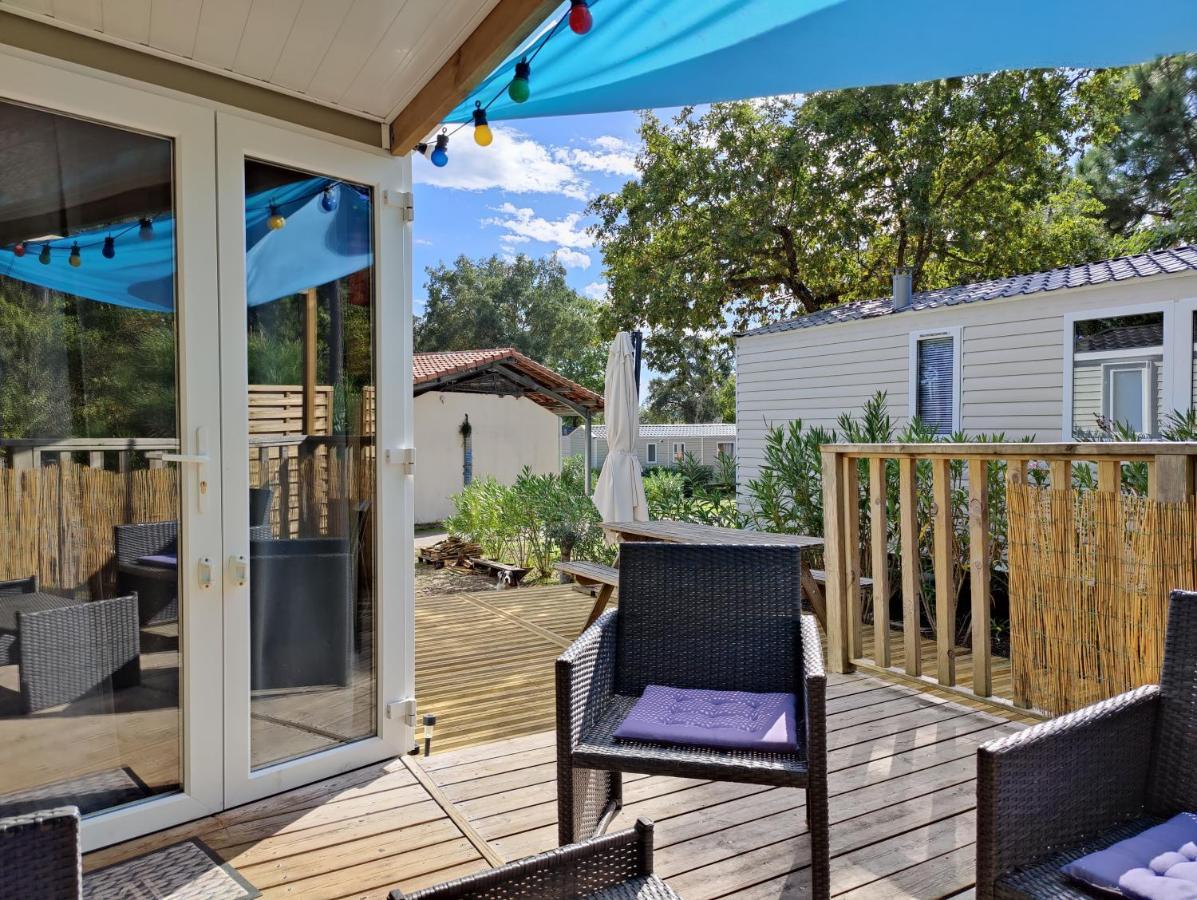 Mobile-Home 6 Personnes Cap Ferret Claouey Esterno foto